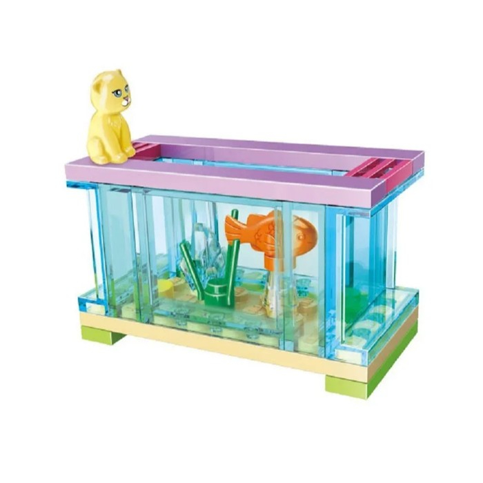 Конструктор для девочек &laquo;Океанариум&raquo;, 327 деталей