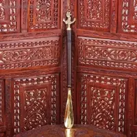 Ложка для обуви &laquo;Якорь&raquo;, 51&times;5.5&times;2.5 см, латунь