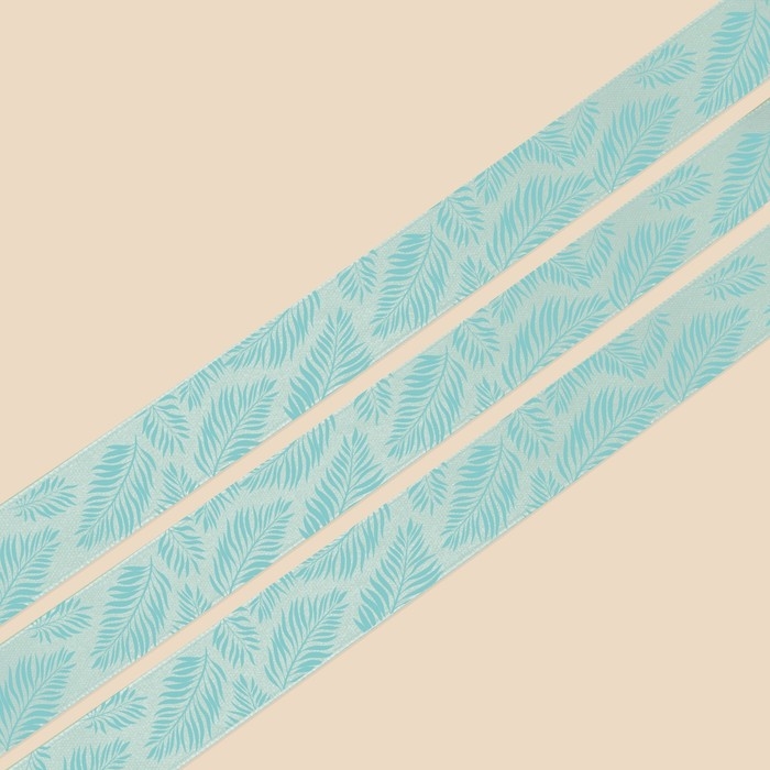 Лента атласная, подарочная упаковка, «Тропики», 2 см х 5 м Лента атласная, подарочная упаковка, «Тропики», 2 см х 5 м
