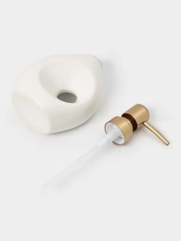 Набор для ванной "", 2 предмета (Дозатор и диффузор), цвет белый