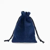 Мешочек подарочный &laquo;Льняной&raquo; 9&times;12, синий