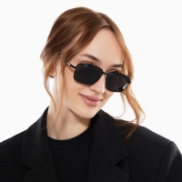 Очки солнцезащитные uv 400, дужка 13.5 см, ширина 12.8 см, линза 4.3 х 5.5 см