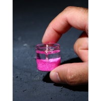 Свечи на Новый Год, гелевые &laquo;Новогодняя коллекция: С новым годом&raquo;, 6 шт , 2,5 х2,5 х 2,5 см