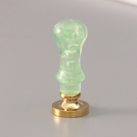 Сургучный набор "Растительный венок" печать, ручка, сургуч 12,5х10х3,6 см