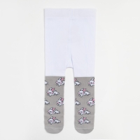 Колготки Крошка Я "Зайка", серый, рост 86-92 см Колготки Крошка Я "Зайка", серый, рост 86-92 см