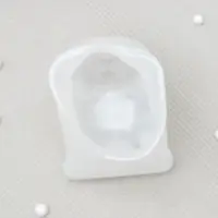 Молд &laquo;Бульдог&raquo;, силикон, 4&times;5&times;4,5 см, цвет белый