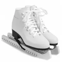 Чехлы для коньков универсальные Winter Star, цвет белый