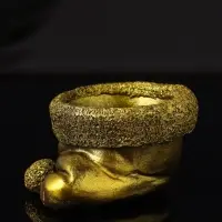 Подсвечник "Колпак" 9х7х5 см, золото