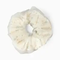 Резинка для волос &laquo;Цветы&raquo; бежевая, Принцессы