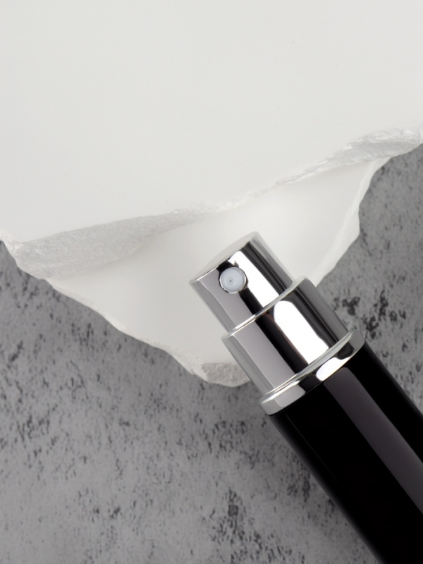 Флакон для парфюма &laquo;Пуля&raquo;, с распылителем, 3 мл, цвет чёрный