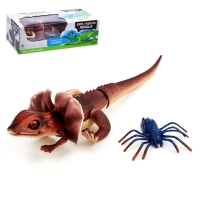 Набор животных &laquo;Ящерица против паука&raquo;, работает от батареек