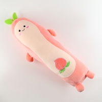 Мягкая игрушка - подушка &laquo;Персик&raquo;, 70 см