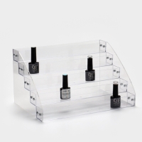 Подставка под лаки 5 этажей, 31,3&times;17,8&times;22,4см, оргстекло 2 мм