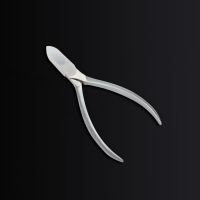 Кусачки педикюрные &laquo;Premium satin&raquo;, скрытая пружина, 10,9 см, длина лезвия - 16 мм, цвет серебристый