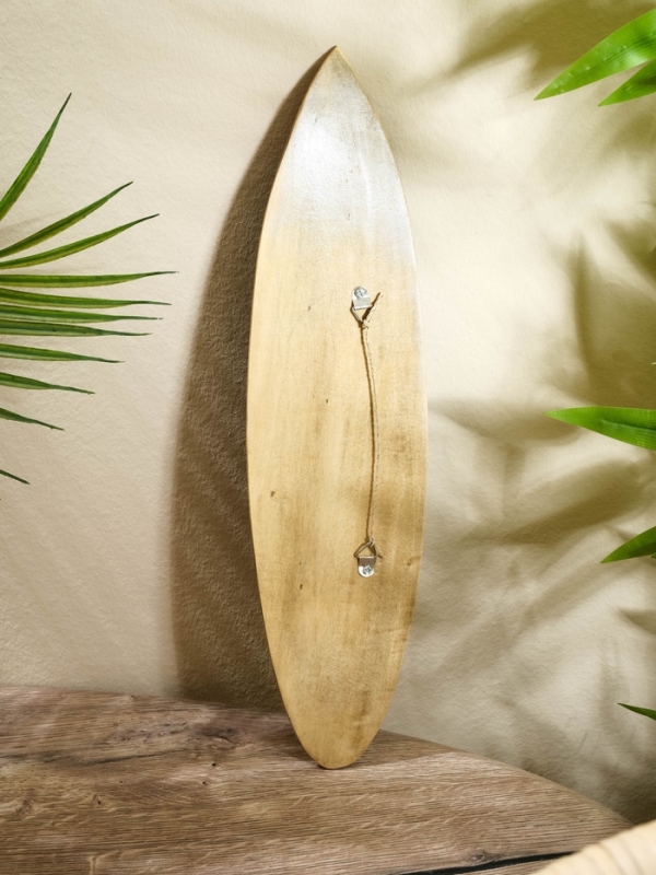 Панно "Доска для сёрфа "Два жука" дерево 40х11 см