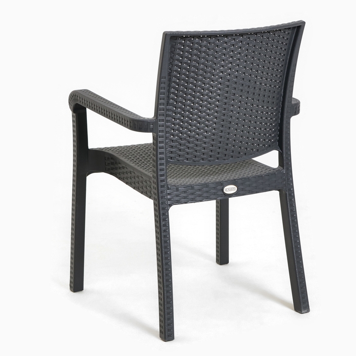 Кресло садовое Кресло садовое "Мацеста", 57,5 х 58 х 86,5 см, антрацит