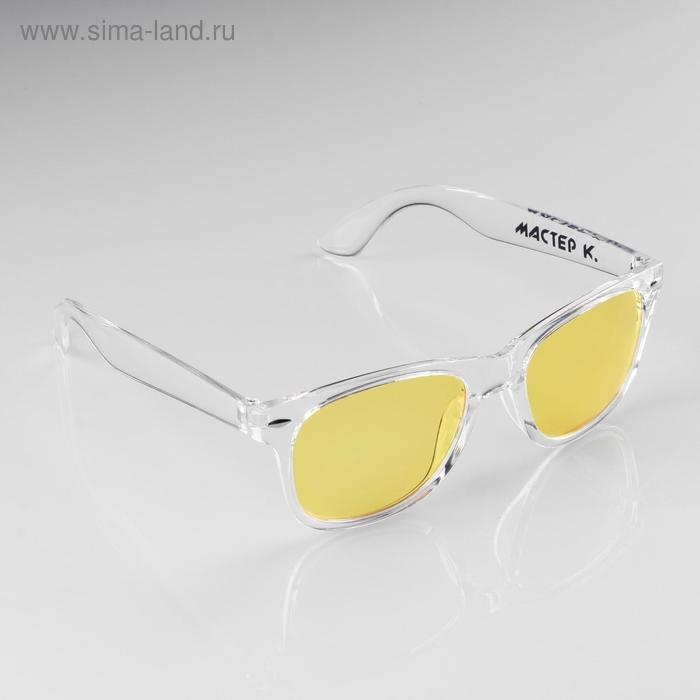 Очки солнцезащитные OneSun, uv 400, дужка 14.5 см, ширина 14.5 см, 4.5 х 5 см, жёлтые Очки солнцезащитные OneSun, uv 400, дужка 14.5 см, ширина 14.5 см, 4.5 х 5 см, жёлтые