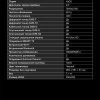 Телевизор H-LED43BU7003 Smart Яндекс.ТВ
