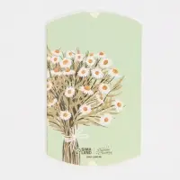 Коробка подарочная складная фигурная, упаковка, &laquo;Ромашки&raquo;, 11 х 8 х 2 см