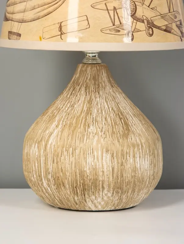 Настольная лампа "Селано" Е14 40Вт белый 20х20х23 см RISALUX