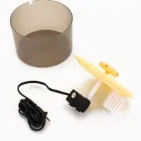 Фонтан для животных с миской, 34&times;17.5&times;11.5 см, бежевый