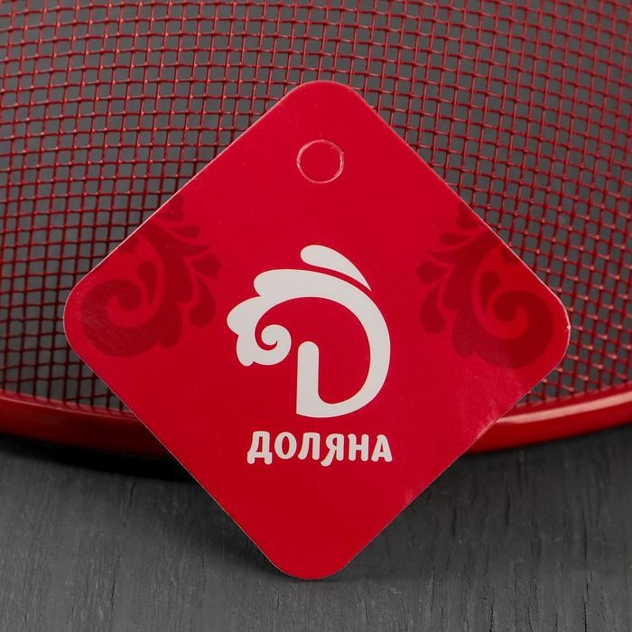 Крышка сетка Доляна &laquo;2 в 1&raquo;, d=24 см, цвет МИКС