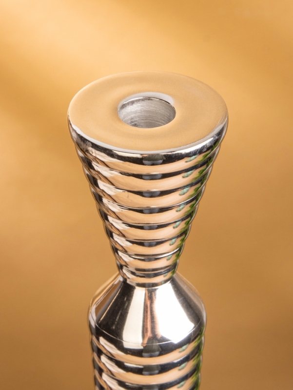 Подсвечник "Лайт" 13х13х46,5 см, алюминий