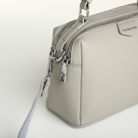 Сумка женская на молнии, TEXTURA, средний размер, цвет серый Сумка женская на молнии, TEXTURA, средний размер, цвет серый