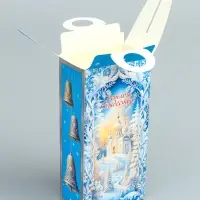 Подарочная новогодняя коробка &laquo;Рождественский звон&raquo; , сюрприз 11&times;6&times;21 см