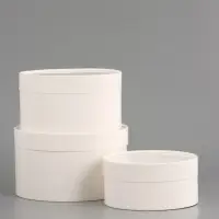 Набор подарочных коробок 3 в 1, завальцованные, белый, 20 х 12 - 18 х 10 - 16 х 8 см