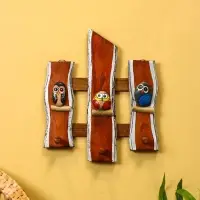 Вешалка &laquo;Совята&raquo;, 23&times;6&times;33 см, дерево Албезия