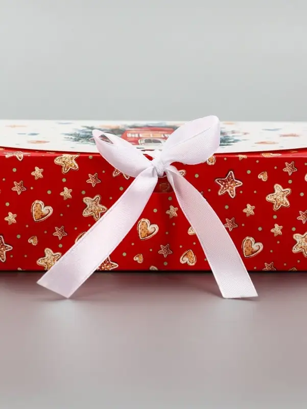 Складная коробка подарочная &laquo;Уютное рождество&raquo;, 16 &times; 11,5 &times; 5 см