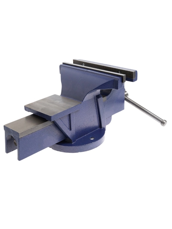 Тиски слесарные ТУНДРА, с наковальней, высокопрочный чугун ВЧ-40, 250 мм