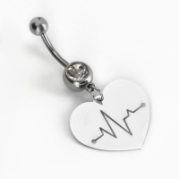 Пирсинг для пупка &laquo;Стиль&raquo;, 5 х 2 см