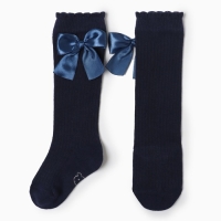 Гольфы Крошка Я &laquo;Бантик&raquo; 10-12 см, синий