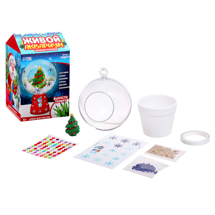 Набор для опытов &laquo;Новогодний флорариум&raquo;