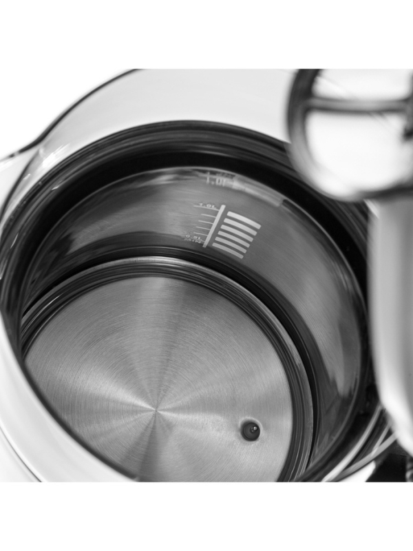 Чайник электрический BRAYER 1037BR,1.7 л, нерж.сталь с пластик. Покрытием Cool Touch,2200Вт