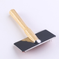 Пуходерка Wood средняя без капель, деревянная ручка, 9 х 12 см Пуходерка Wood средняя без капель, деревянная ручка, 9 х 12 см