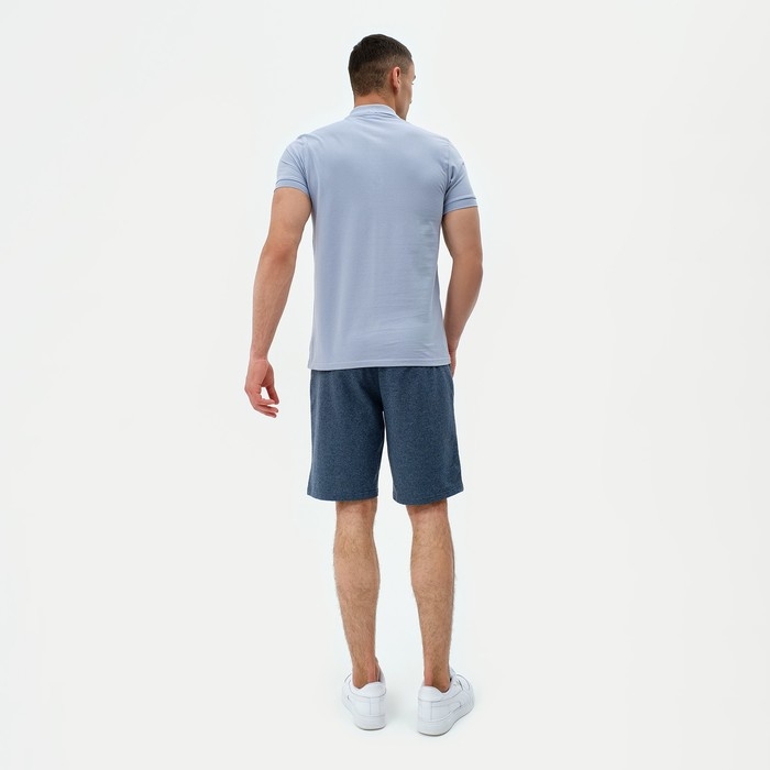 Футболка (поло) мужская MINAKU REGULAR FIT: цвет серый, р-р 42