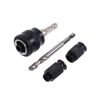 Адаптер для коронок биметаллических ТУНДРА, быстросъемный, шестигранный хвостовик, М14/М16   1072444