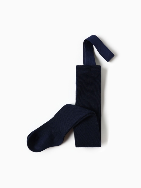 Колготки детские с лямками MINAKU, цв.синий, рост 74-80