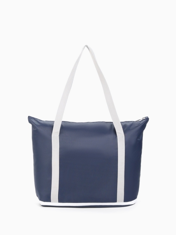 Сумка дорожная на молнии, синяя