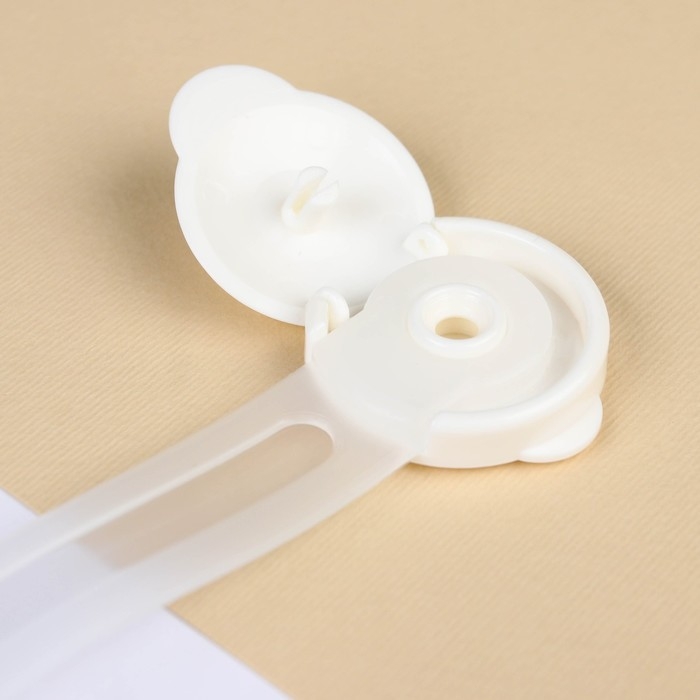 Набор блокираторов для дверей и ящиков, универсальные, 3 шт., цвет белый/прозр, Крошка Я