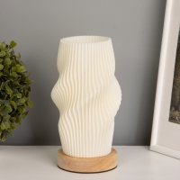 Светильник настольный "Волны" LED 3Вт USB диммер/провод 1,5м 11х11х20см