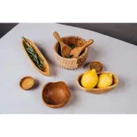 Блюдо &laquo;Лодочка&raquo;, 32&times;7&times;5 см, тиковое дерево