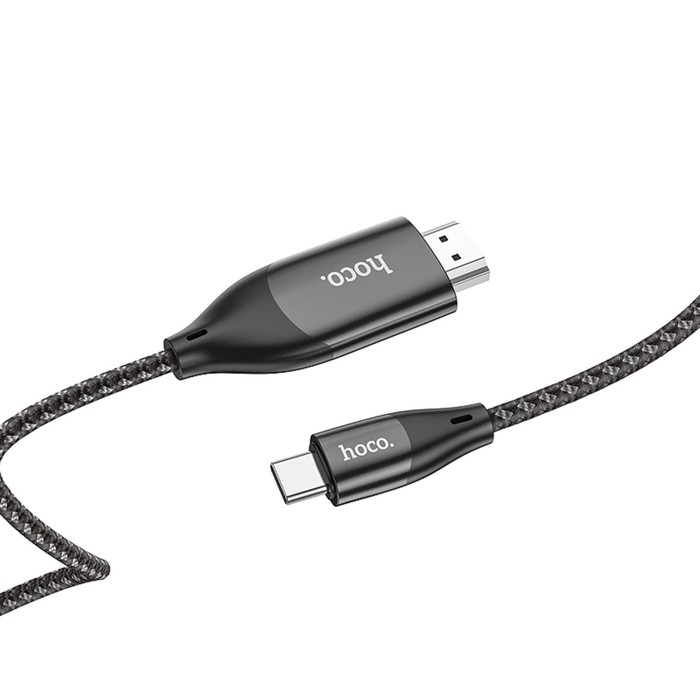 Кабель Hoco UA16 Type-C - HDMI, 4K, 2 м, для устройств с USB-C 3.1 (DisplayPort Alt Mode)