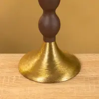 Подсвечник на 1 свечу "Шоколад" 10,5х10,5х34,5 см