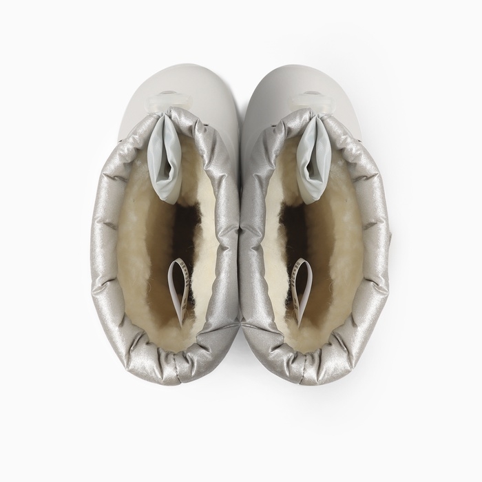 Д663 Сапоги детские из ЭВА с комбинированным верхом (жемчужный, 28) Д663 Сапоги детские из ЭВА с комбинированным верхом (жемчужный, 28)