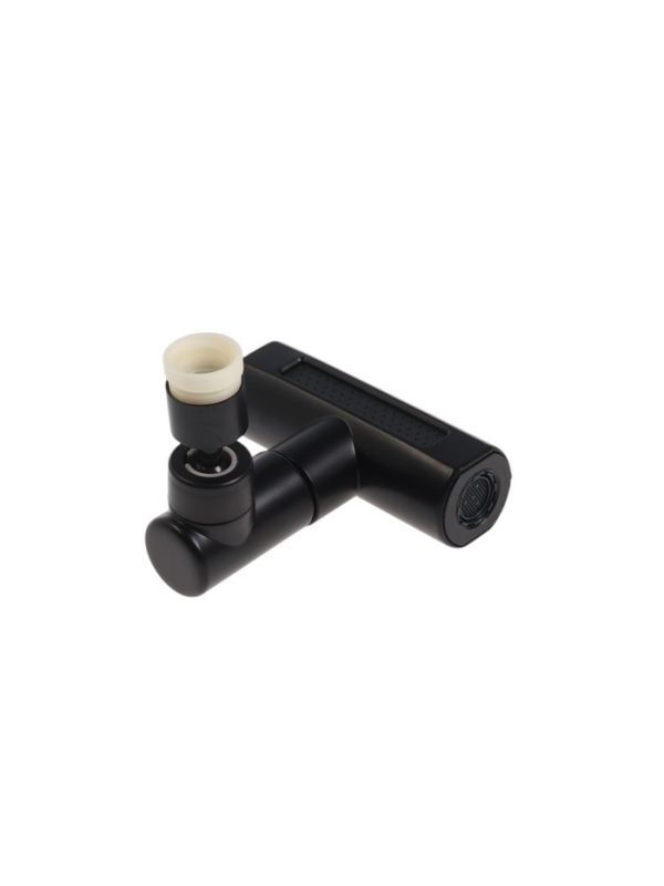 Аэратор ZEIN, 4 режима, повортный, универсальный переходник, черный Аэратор ZEIN, 4 режима, повортный, универсальный переходник, черный