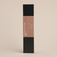 Нож кухонный SL Home &laquo;Оливия&raquo;, шеф, лезвие 16 см, дамасская сталь, цвет коричневый